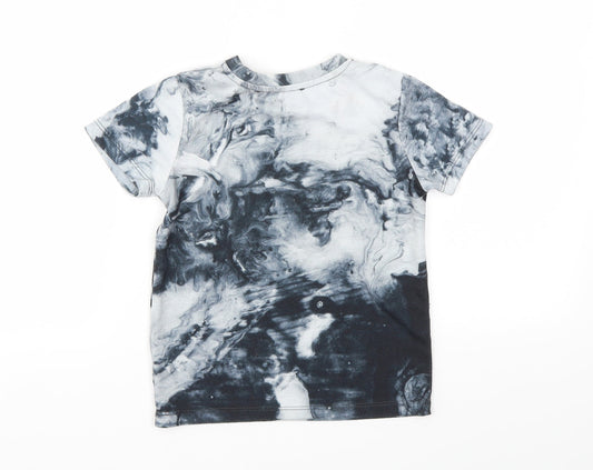George Boys Multicoloured Animal Print Basic T-Shirt Size 5-6 Years