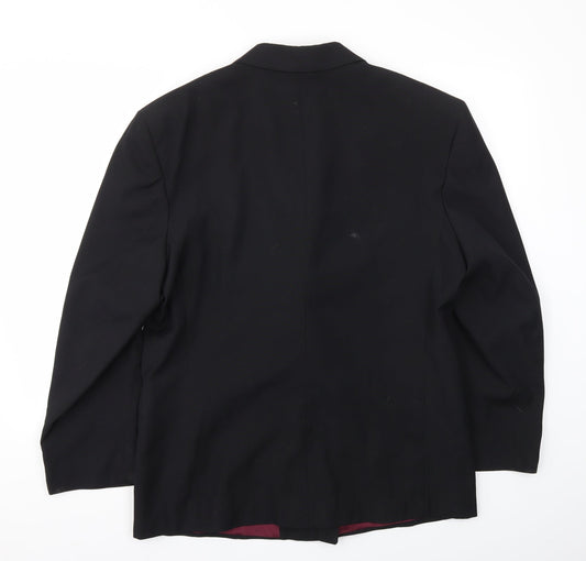 AFTER EIGHT Mens Black Jacket Blazer Size 40