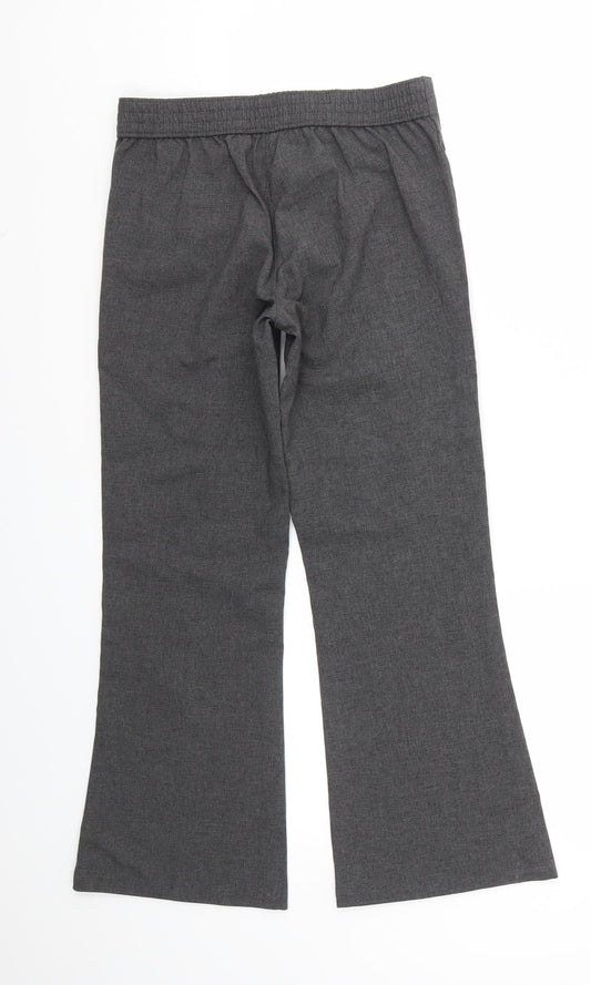 M&S Girls Green Capri Trousers Size 9 Years