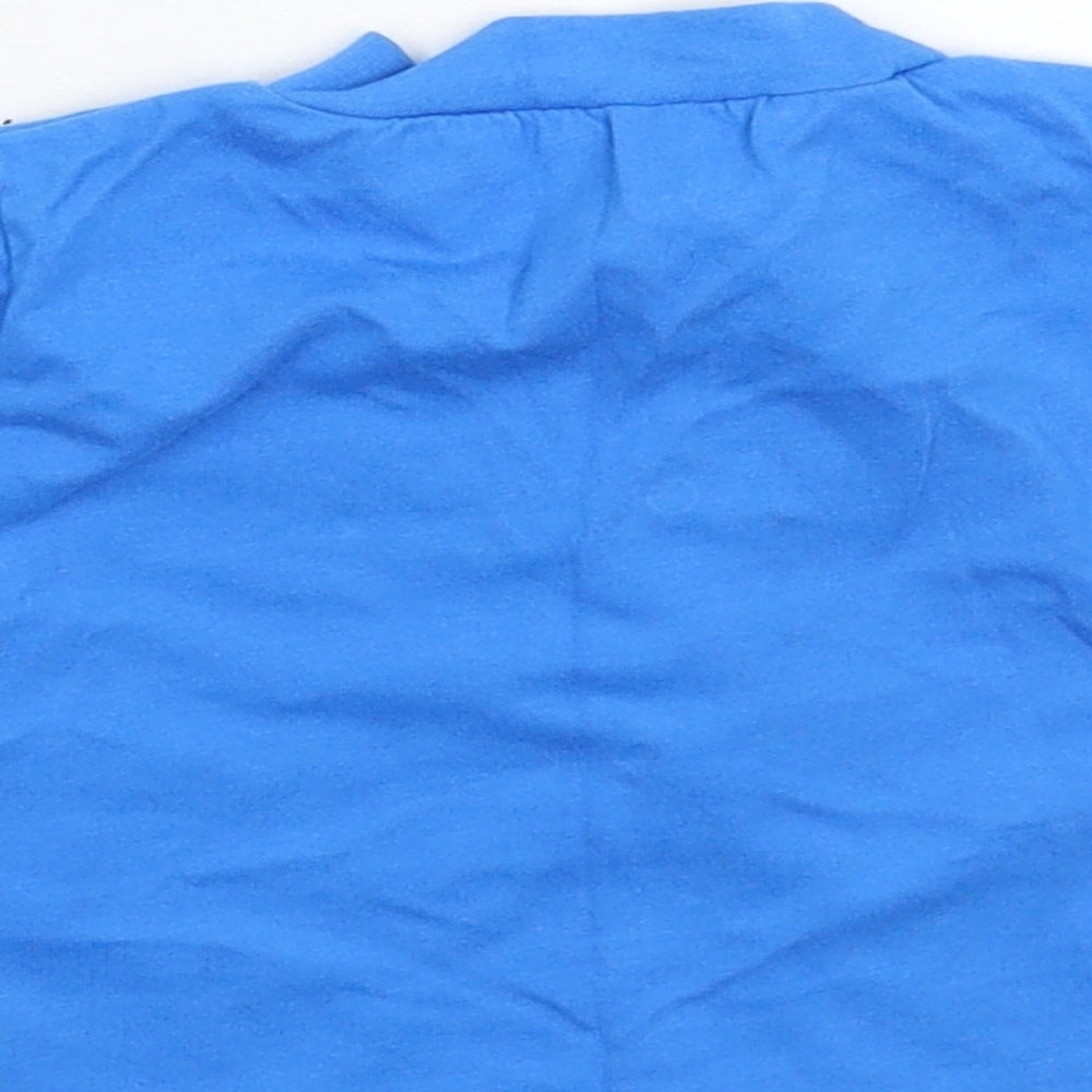 NEXT Baby Blue Basic Button-Up Size 3-6 Months