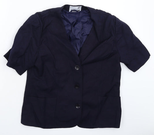Womens UK Size 16 First Avenue Blue Jacket