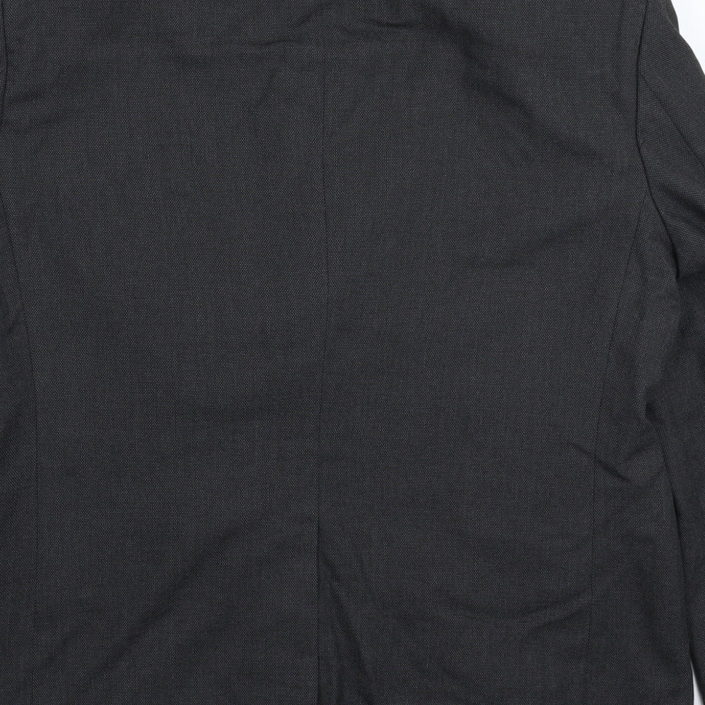 Mens UK Size 44 Marks and Spencer Regular Black Suit Jacket