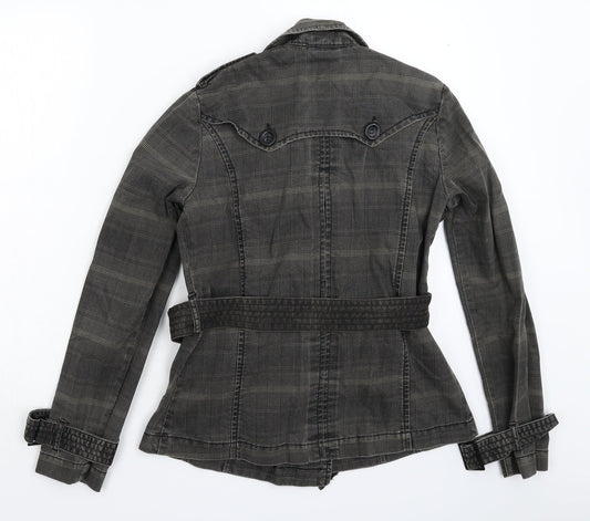 Womens UK Size 12 Topshop Grey Jacket