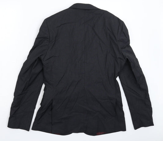 Mens UK Size 38 Marks and Spencer Regular Black Suit Jacket