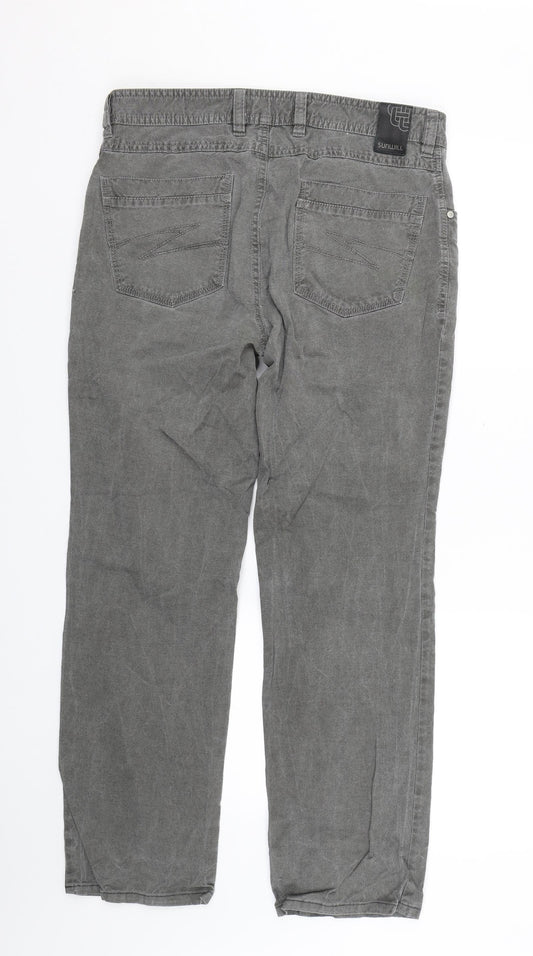 sunwill Womens Grey Trousers Size 34 L28 in