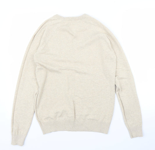 Primark Mens Beige   Pullover Jumper Size S