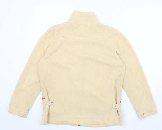 Oxford Blue Womens Yellow Full Zip Jumper Size L