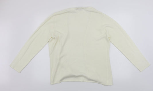allbi nights Womens Beige Cardigan Jumper Size 10