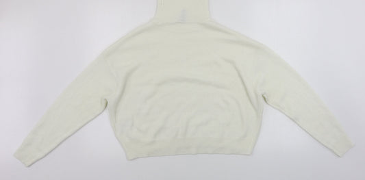 Womens UK Size S H&M Ivory Pullover Jumper