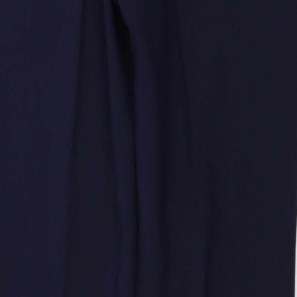 Womens UK Size 34 in NEXT Regular Fit Blue Trousers