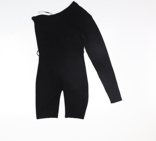 PRETTYLITTLETHING Womens Black   Jumpsuit One-Piece Size L