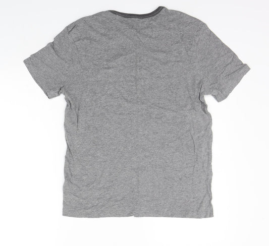 Womens UK Size S NEXT Grey Basic T-Shirt