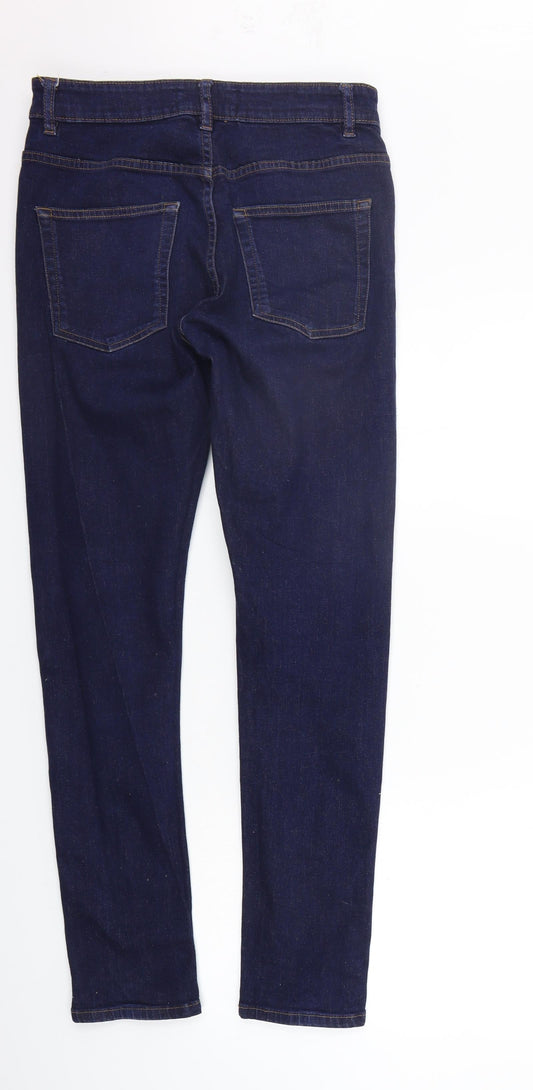 NEXT Womens Blue Straight Jeans Size 30 in L31 in