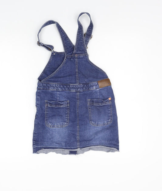 NEXT Girls Blue Dungaree One-Piece Size 10 Years