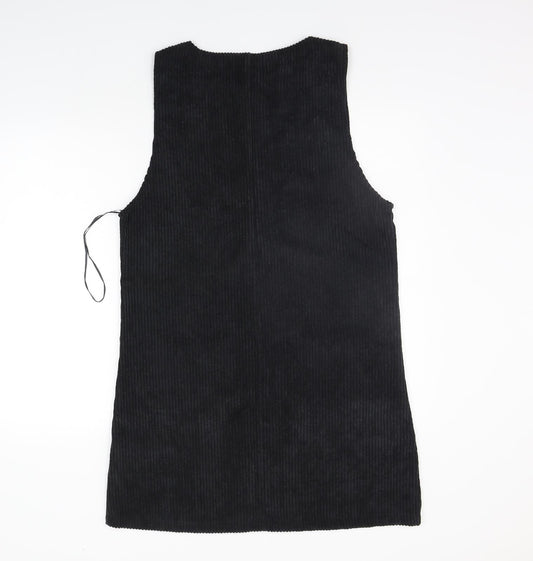 Boohoo Womens Black A-Line Size 10