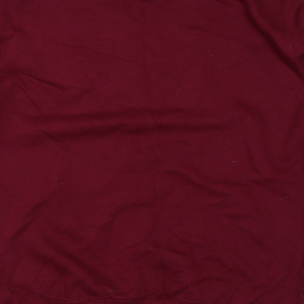 Mens UK Size M All We Do is Red Pullover Sweatshirt
