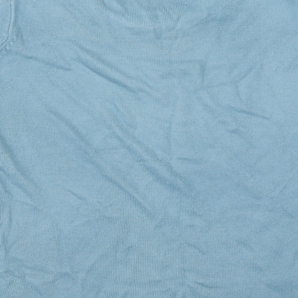 Womens UK Size 38 Daxon Blue Pullover Jumper