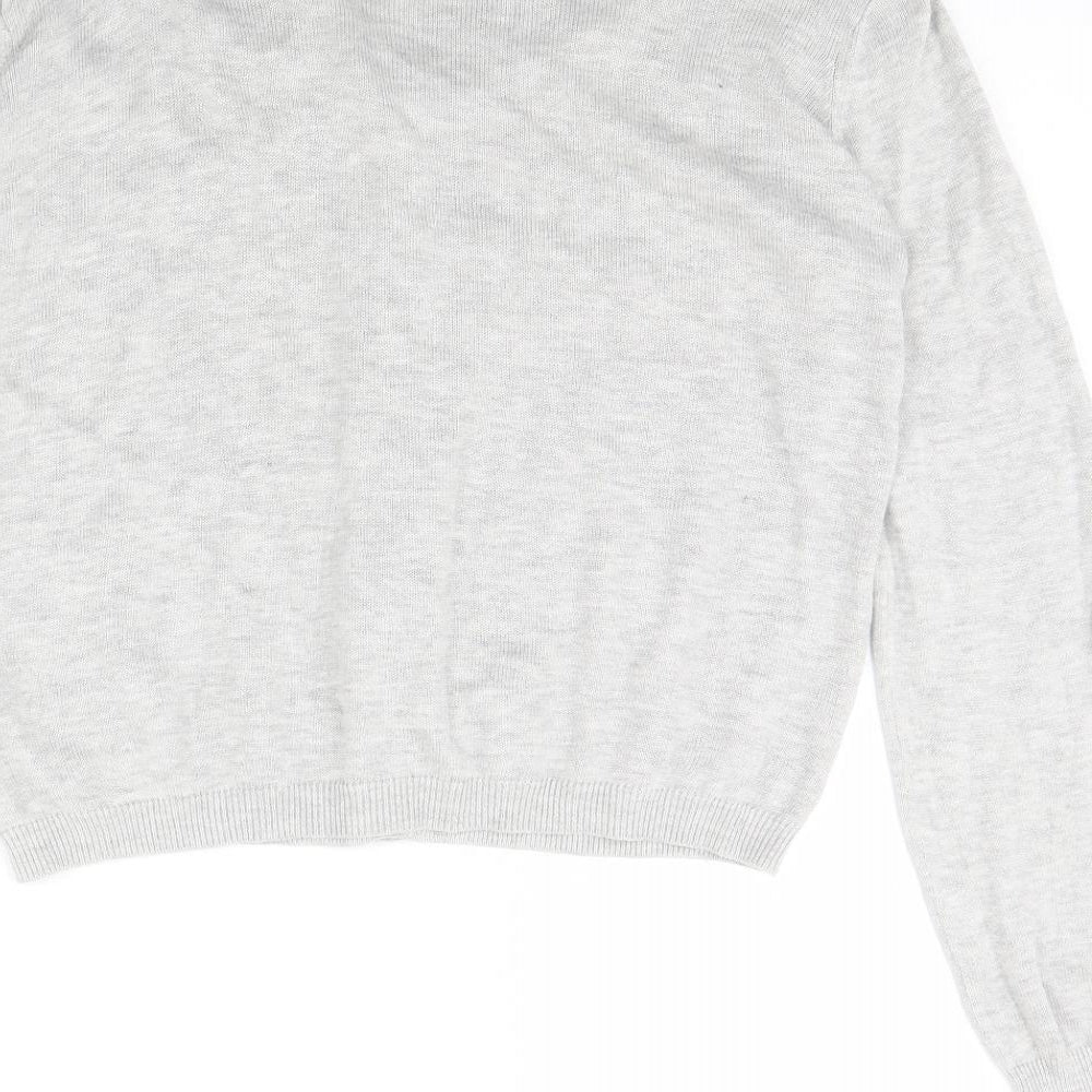 Primark Womens Grey Cape Jumper Size 14
