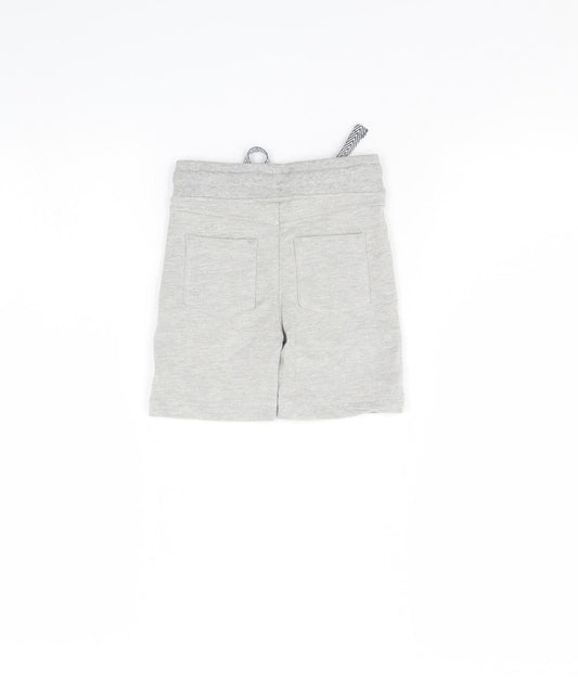 Preworn Baby Grey Cropped Trousers Size 9 Months