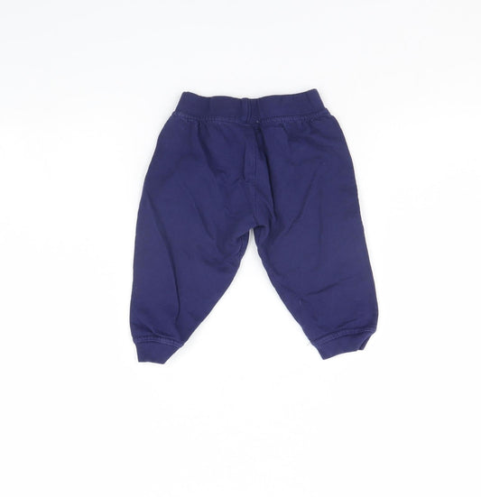 Baby Bug Baby Blue Jogger Trousers Size 9 Months
