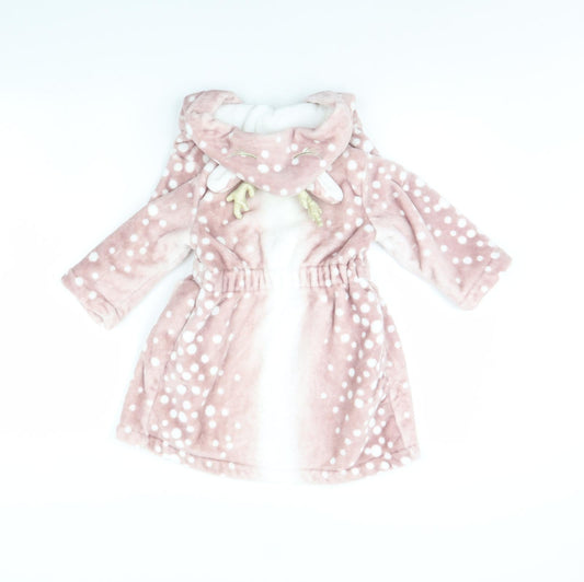 George Girls Pink Solid Cami Robe Size 2 Years