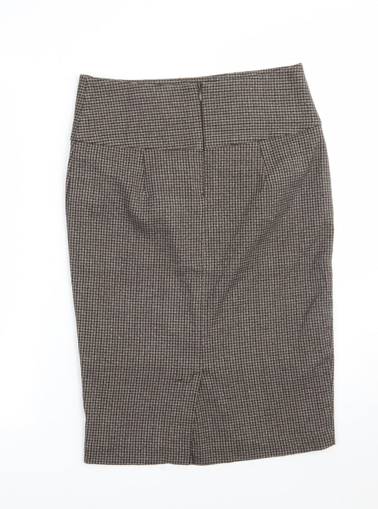 Papaya Womens  Check  Straight & Pencil Skirt Size 8