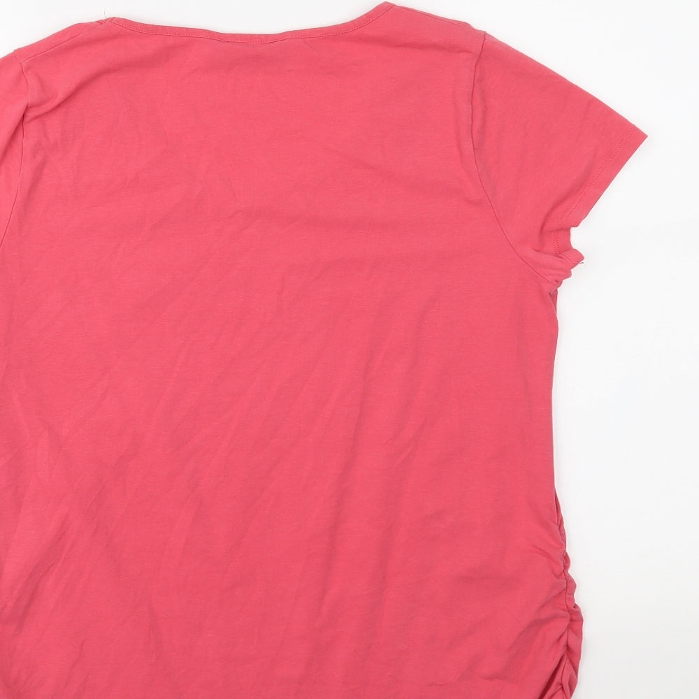 Womens UK Size L Blooming Marvellous Pink Basic T-Shirt
