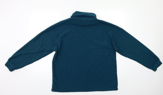 Womens UK Size M Select Green Pullover Jumper