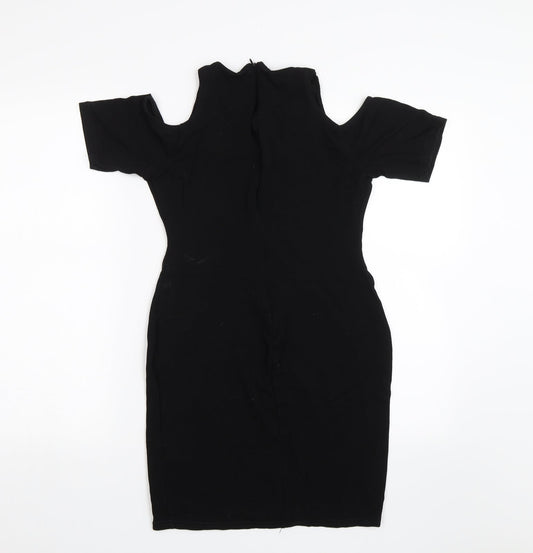 New Look Womens Black Pencil Dress Size 12