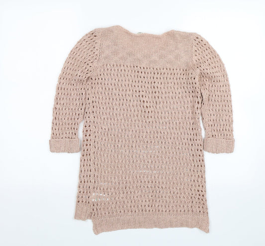 Matalan Girls Pink Pullover Jumper Size 12-13 Years