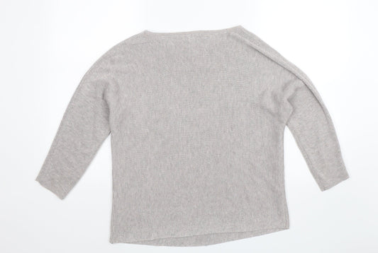 Womens UK Size S H&M Grey Pullover Jumper