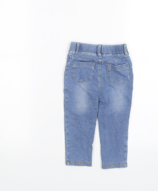 FG4 Baby Blue Jogger Jeans Size 12-18 Months