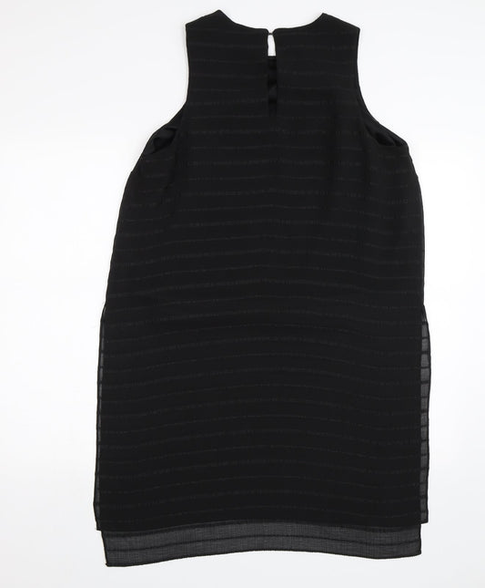 Papaya Womens Black Basic Blouse Size 14