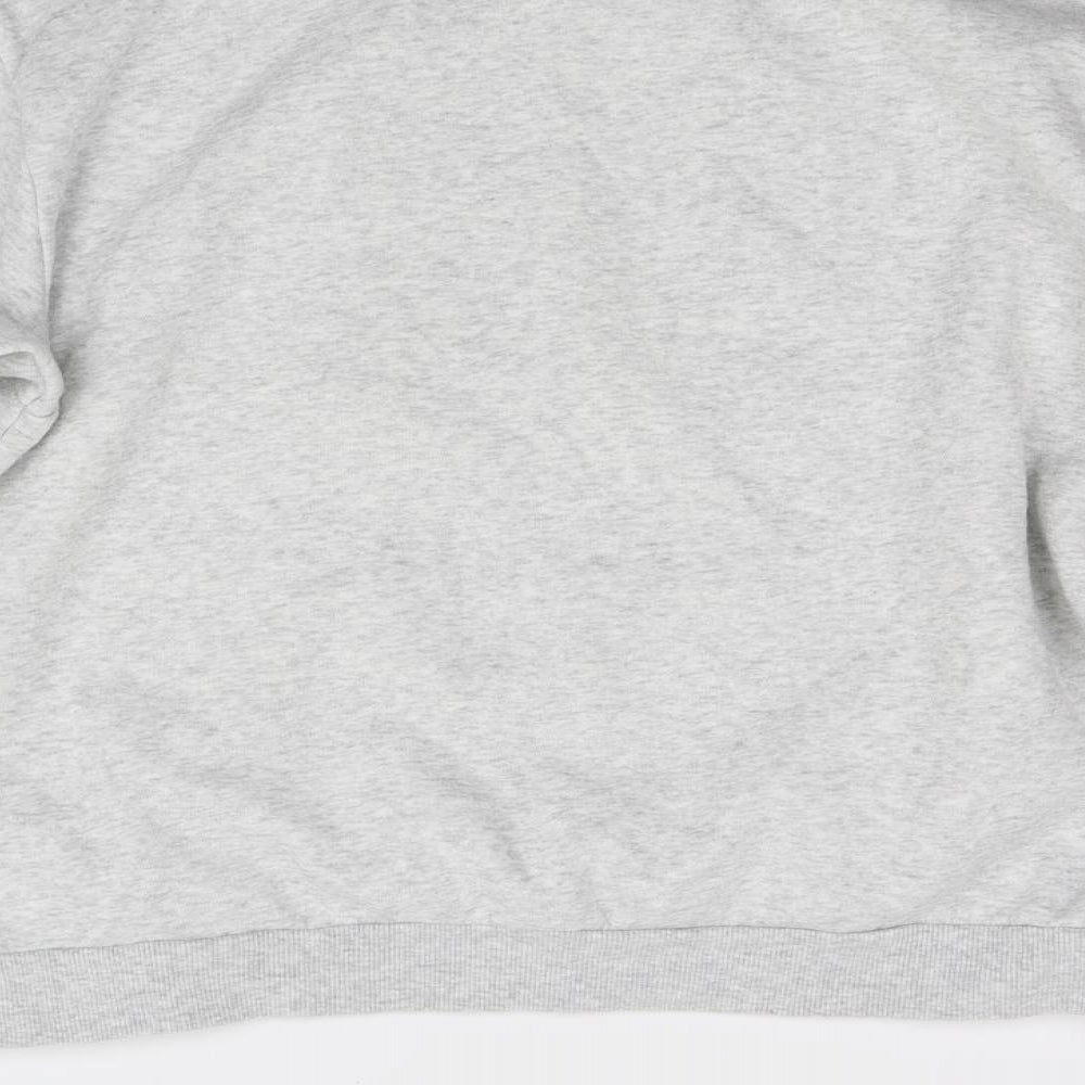 H&M Womens Grey Pullover Sweatshirt Size M