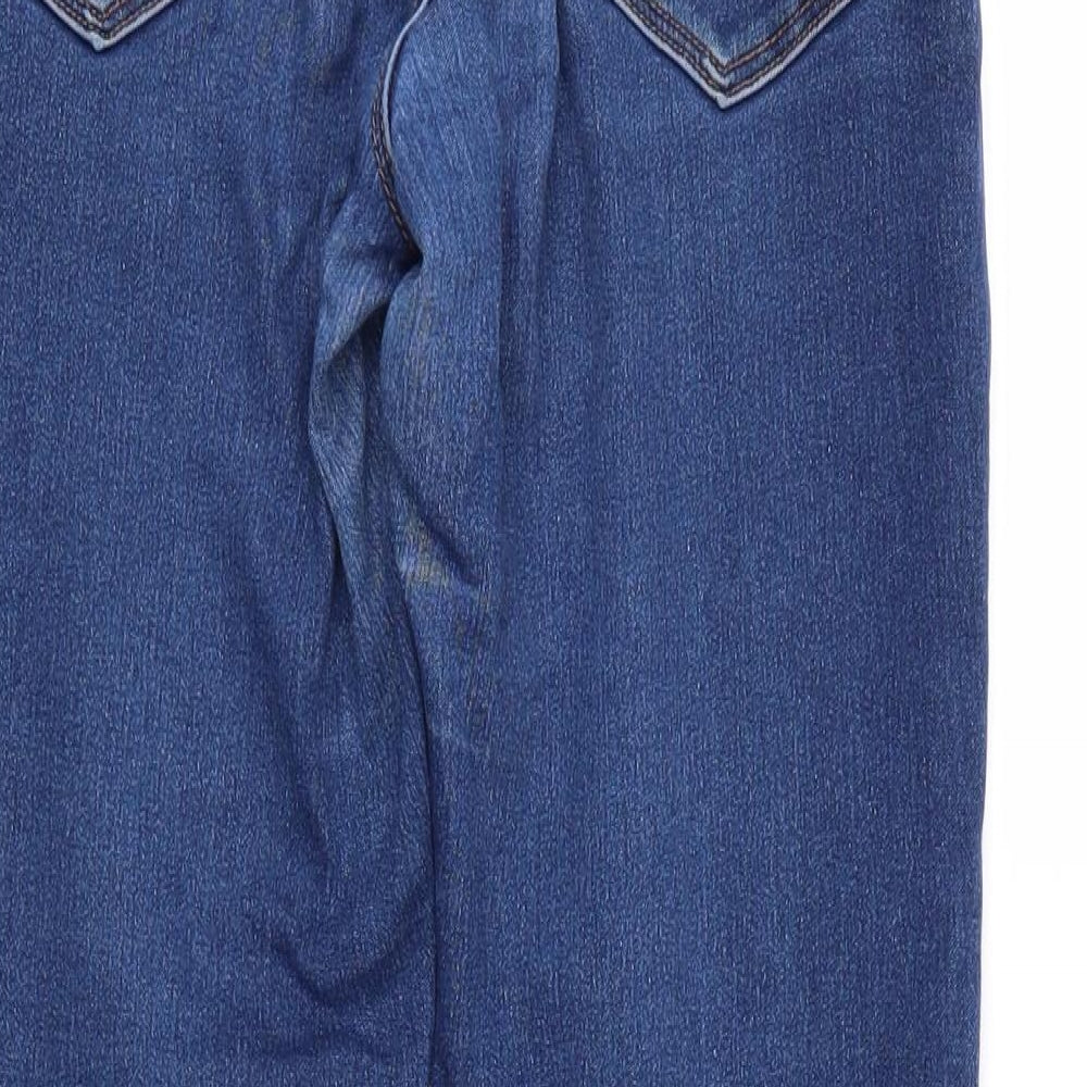 DNM Womens Blue Straight Jeans Size 10 L30 in