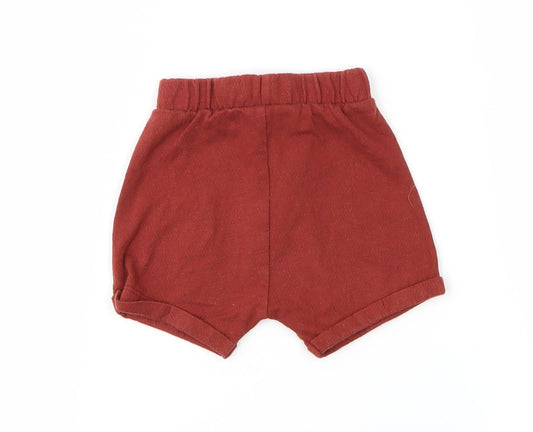 George Baby Brown Cropped Trousers Size 3-6 Months