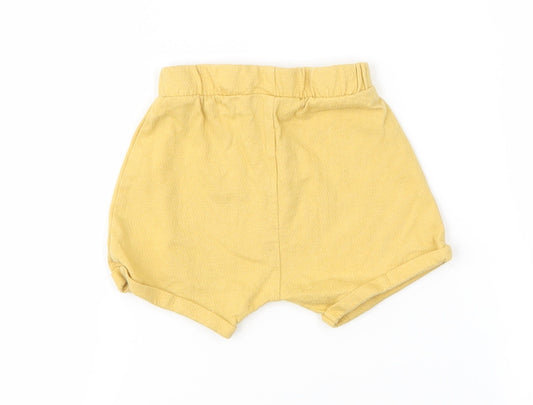 George Baby Yellow Cropped Trousers Size 3-6 Months