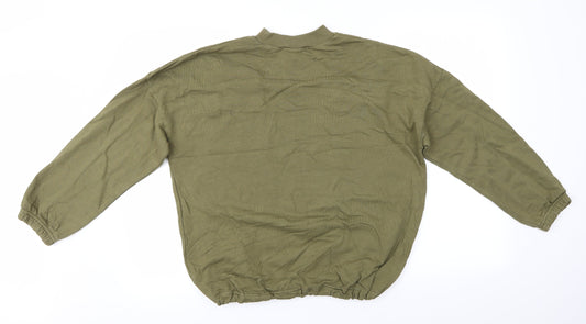 NEXT Girls Green Pullover Jumper Size 12 Years
