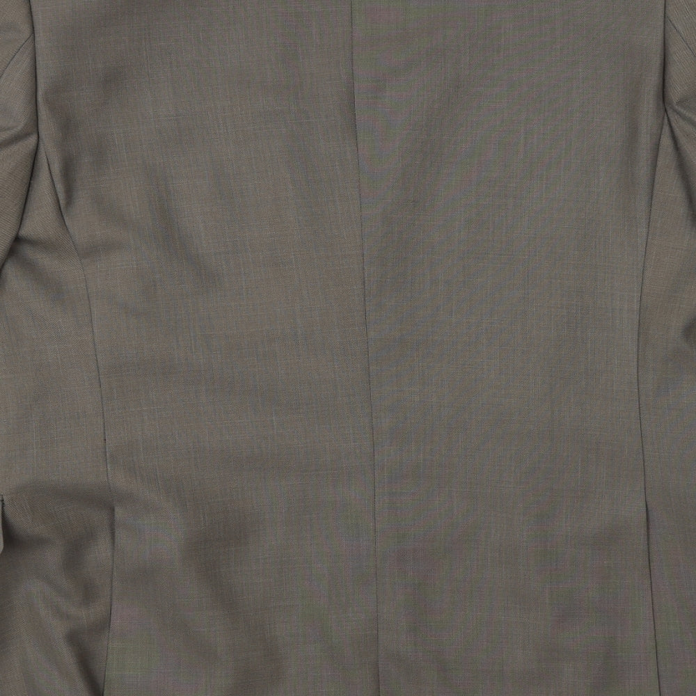 Mens UK Size 42 Burton Regular Grey Suit Jacket