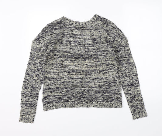 Womens UK Size 8 Topshop White Pullover Jumper