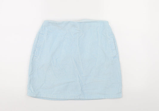 Womens UK Size 10 New Look A-Line Corduroy Skirt