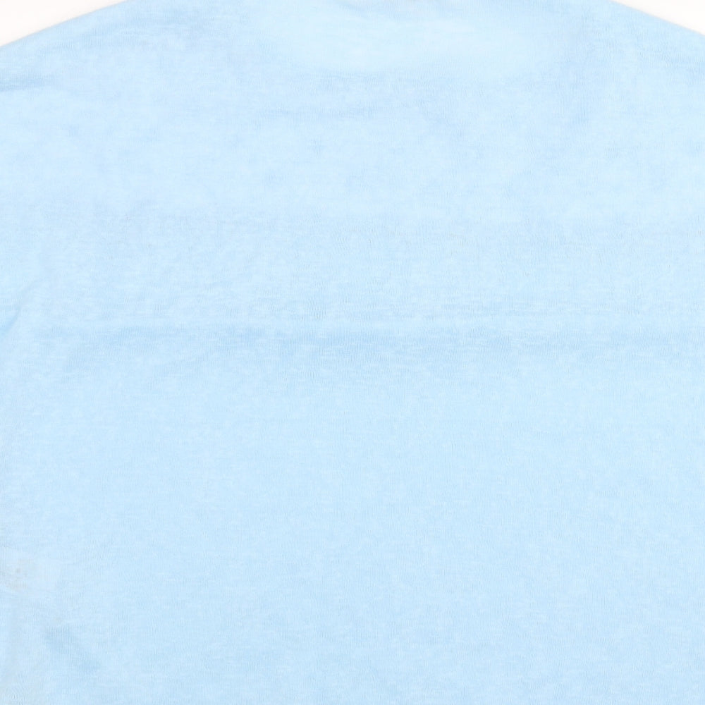 Womens UK Size M CASAMIA Blue Basic T-Shirt