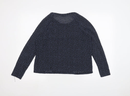 Womens UK Size 14 Atmosphere Blue Pullover Jumper