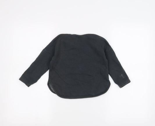 NEXT Girls Grey Pullover Jumper Size 4 Years