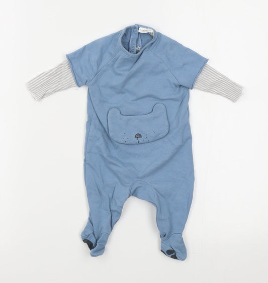 NEXT Boys Blue Babygrow One-Piece Size 0-3 Months