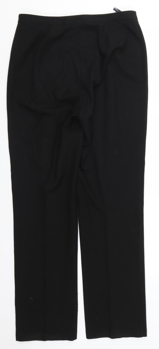 Debenhams Womens Black Trousers Size 14 L31 in