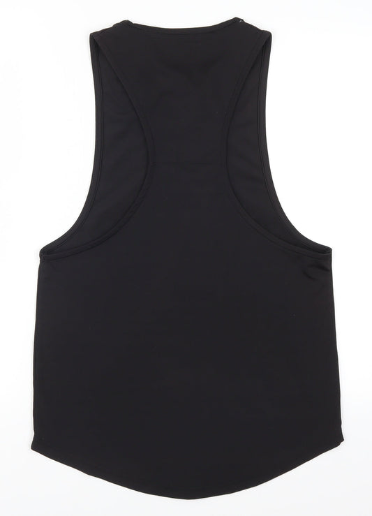 Align Mens Black Basic Tank Size XS