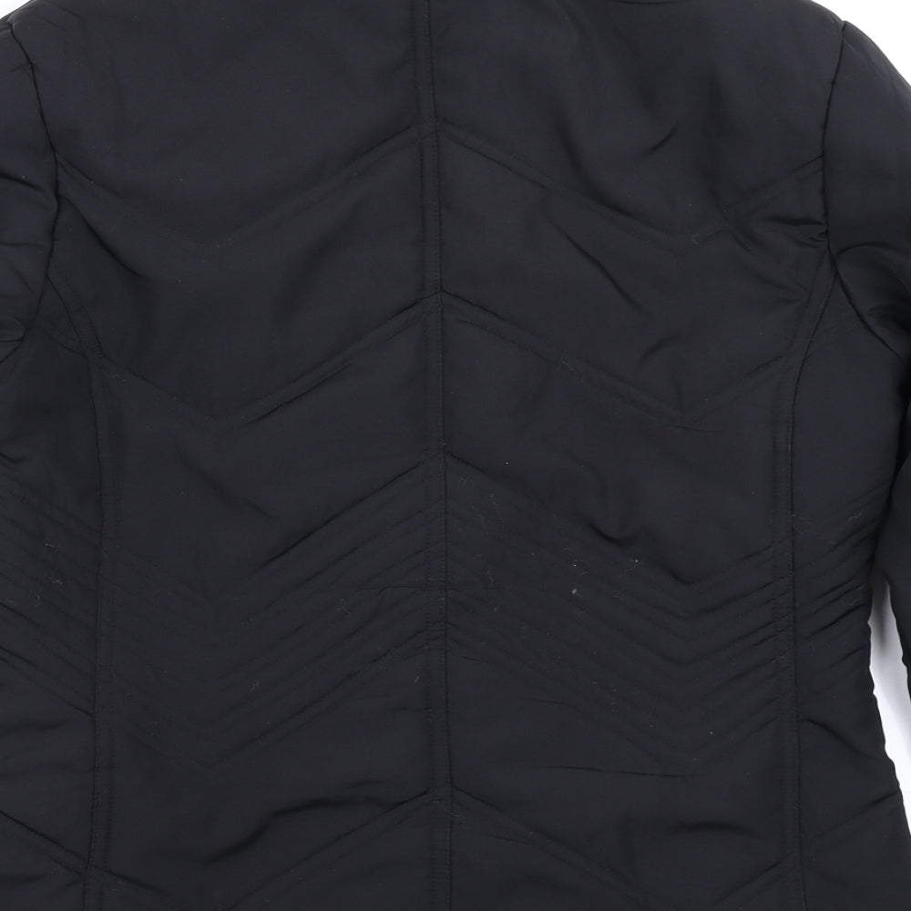 George Womens Black Jacket Coat Size 10