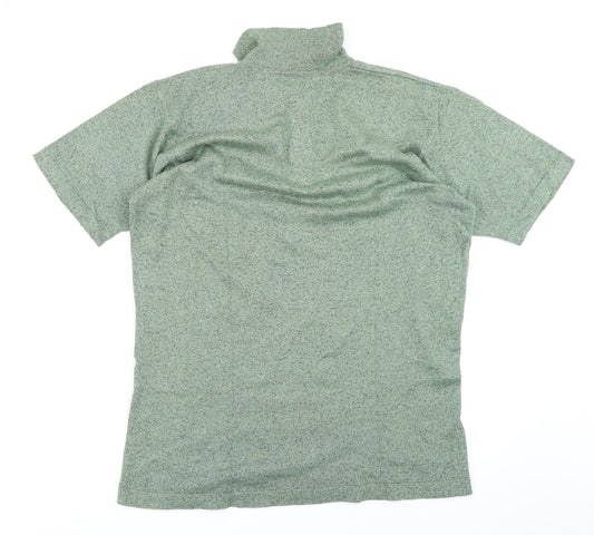 George Mens Green Polo Size S