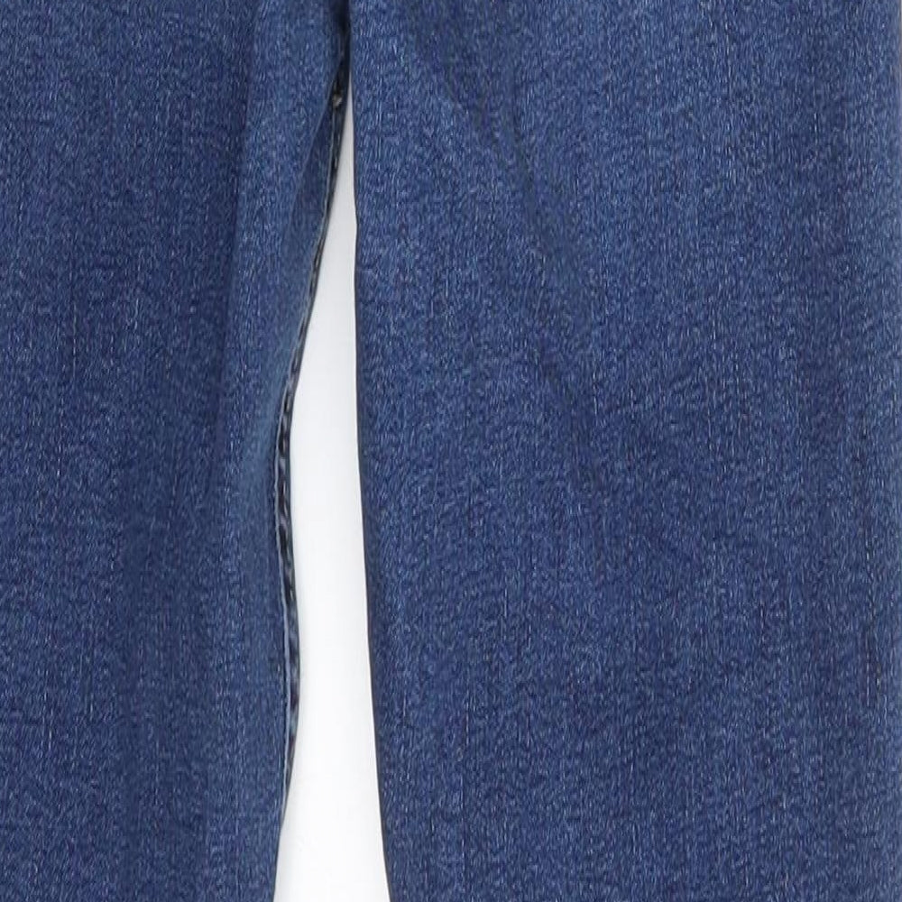 Topshop Womens Blue Denim Skinny Jeans Size 28 in L32 in
